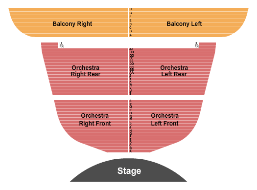 Century II Concert Hall At Century II Performing Arts & Convention Center Les Miserables Seating Chart